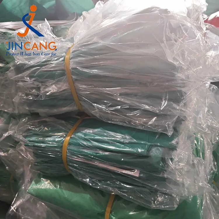 120Гсм Жасыл күміс Пи Тарпаулин