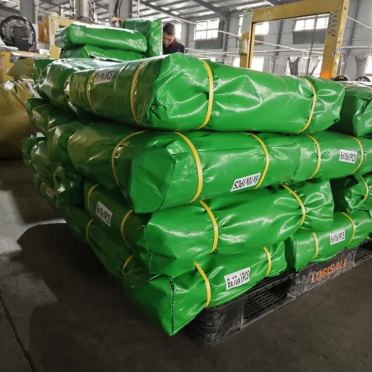 Грин жасыл 300 ГСМ Вирджин Пи Тарпаулині