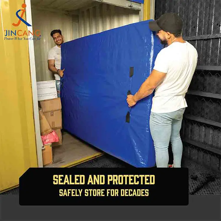 Зипперді PE матрасты сақтау сөмкесі