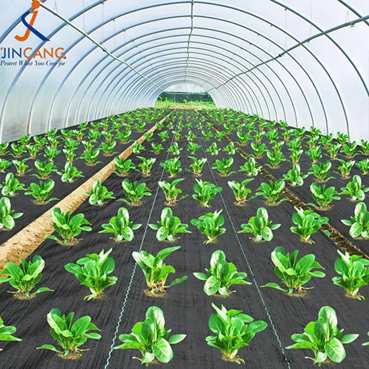 Геотекстильді шөптер тосқауылы Қара арамшөптер тосқауылдық мата матасы